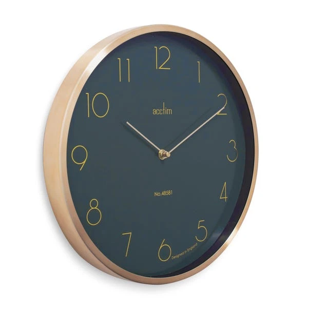 Acctim Maddison Green Wall Clock 4 Acctim Maddison Green Wall Clock - Image 2