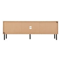 Leon 2 Door TV Unit Stand For TVs Up To 65", Oak Effect 13 Leon 2 Door TV Unit Stand For TVs Up To 65", Oak Effect -Home Luxe Studio 30913953 alt05