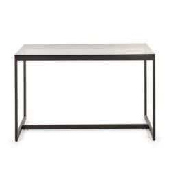 Chicago 4 Seater Dining Table, Smoked Glass -Home Luxe Studio 30914197 alt03