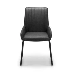 Soho Set Of 2 Dining Chairs, Faux Leather 14 Soho Set Of 2 Dining Chairs, Faux Leather -Home Luxe Studio 30914265 alt03