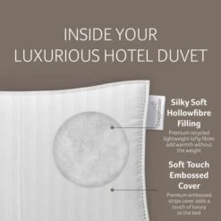 Snuggledown Luxurious Hotel 10.5 Tog Duvet 38 Snuggledown Luxurious Hotel 10.5 Tog Duvet -Home Luxe Studio 30914666 alt04