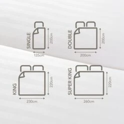 Snuggledown Luxurious Hotel 13.5 Tog Winter Duvet And Pillow Set 26 Snuggledown Luxurious Hotel 13.5 Tog Winter Duvet And Pillow Set -Home Luxe Studio 30914692 alt04