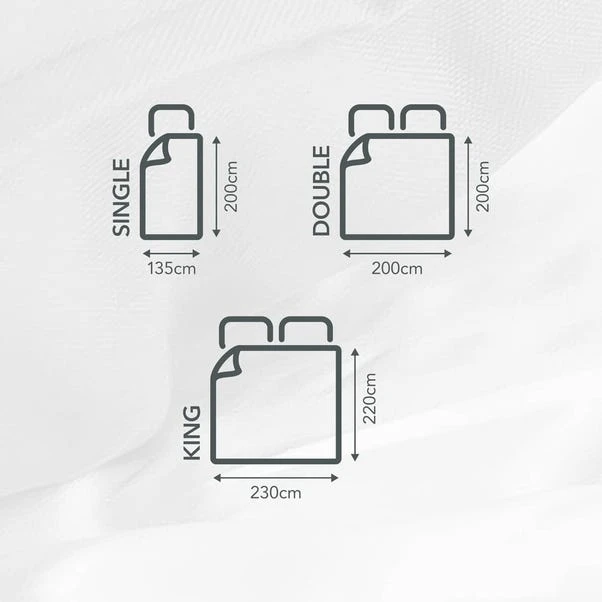 Snuggledown Scandinavian Duck Feather & Down 10.5 Tog Duvet And Pillow Pair Set 12 Snuggledown Scandinavian Duck Feather & Down 10.5 Tog Duvet And Pillow Pair Set - Image 10