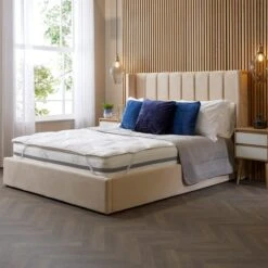 Snuggledown Luxurious Hotel Temperature Control Mattress Topper -Home Luxe Studio 30914716 alt02