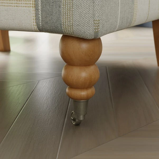 Oswald Grande Check Wingback Armchair 7 Oswald Grande Check Wingback Armchair - Image 5