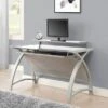 Helsinki Wide Desk With Monitor Shelf 2 Helsinki Wide Desk With Monitor Shelf -Home Luxe Studio 30915099