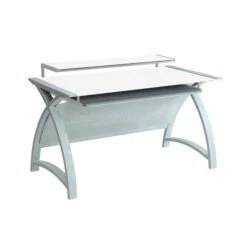 Helsinki Wide Desk With Monitor Shelf 12 Helsinki Wide Desk With Monitor Shelf -Home Luxe Studio 30915099 alt01