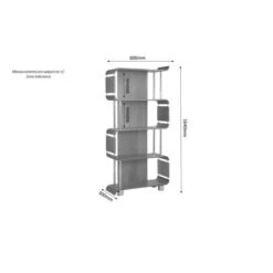 Helsinki Tall Bookshelf -Home Luxe Studio 30915156 alt09