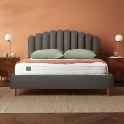 Silentnight Oriana Bed Frame, Velvet 30 Silentnight Oriana Bed Frame, Velvet -Home Luxe Studio 30915325 alt01