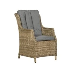 Wentworth 4 Seater Round Highback Comfort Dining Set -Home Luxe Studio 30915665 alt03