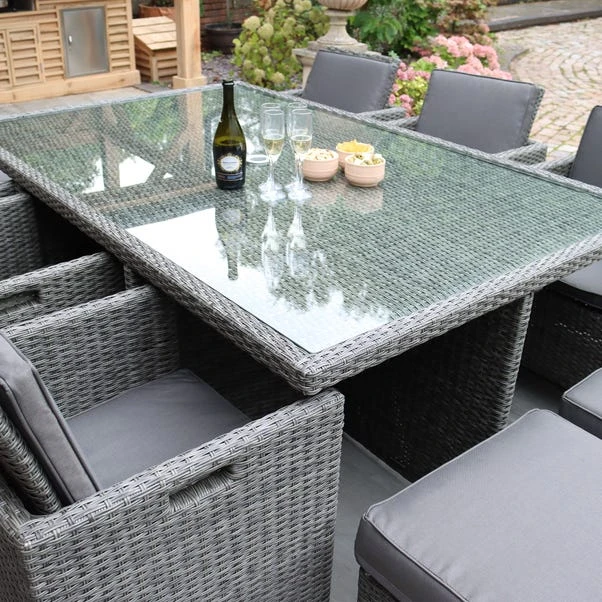 Paris 10 Seater Cube Dining Set 5 Paris 10 Seater Cube Dining Set - Image 3