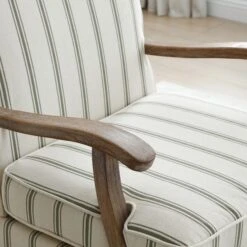 Esme Woven Folkstone Stripe Occasional Chair 27 Esme Woven Folkstone Stripe Occasional Chair -Home Luxe Studio 30915925 alt01