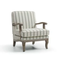 Esme Woven Folkstone Stripe Occasional Chair 31 Esme Woven Folkstone Stripe Occasional Chair -Home Luxe Studio 30915925 alt05