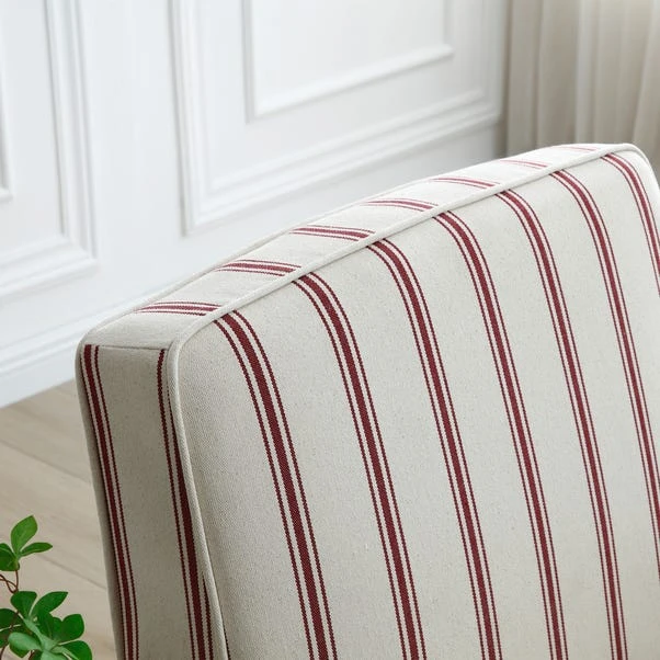 Esme Woven Folkstone Stripe Occasional Chair 5 Esme Woven Folkstone Stripe Occasional Chair - Image 3