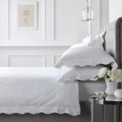 Appletree Boutique Scallop Edge 200 Thread Count Cotton Duvet Cover And Pillowcase Set 18 Appletree Boutique Scallop Edge 200 Thread Count Cotton Duvet Cover And Pillowcase Set -Home Luxe Studio 30916108