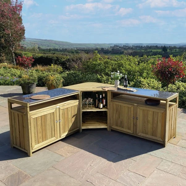 Terazza Outdoor Kitchen Set 3 Terazza Outdoor Kitchen Set