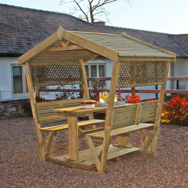 Stirling Picnic Table Arbour 5 Stirling Picnic Table Arbour - Image 3