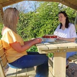 Stirling Picnic Table Arbour 18 Stirling Picnic Table Arbour -Home Luxe Studio 30916560 alt06