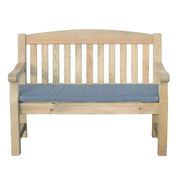 Emily 2 Seater Bench With Seat Pad 3 Emily 2 Seater Bench With Seat Pad