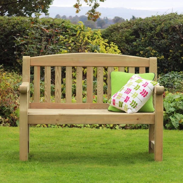 Emily 2 Seater Bench With Seat Pad 6 Emily 2 Seater Bench With Seat Pad - Image 4