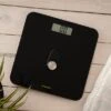 Salter Black Eco Power Bathroom Scale -Home Luxe Studio 30916780