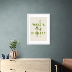 East End Prints What's For Dinner? Print By The 13 Prints -Home Luxe Studio 30916905