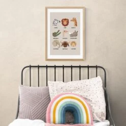 East End Prints Animal Safari In Stone Print By Kid Of The Village -Home Luxe Studio 30917252