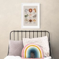East End Prints Animal Safari In Stone Print By Kid Of The Village -Home Luxe Studio 30917257
