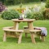 Katie Round Picnic Table 2 Katie Round Picnic Table -Home Luxe Studio 30917487