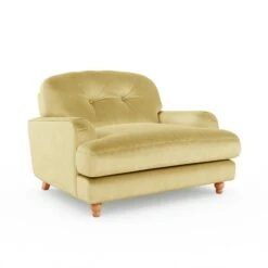 Martha Vintage Velvet Snuggle Chair 28 Martha Vintage Velvet Snuggle Chair -Home Luxe Studio 30917767 alt06