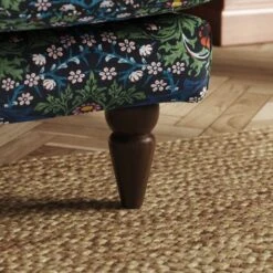 Jolene William Morris Blackthorn Print Velvet Snuggle Chair 15 Jolene William Morris Blackthorn Print Velvet Snuggle Chair -Home Luxe Studio 30917905 alt04