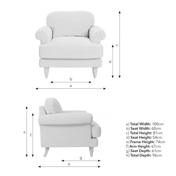 Jolene William Morris Blackthorn Print Velvet Snuggle Chair 11 Jolene William Morris Blackthorn Print Velvet Snuggle Chair - Image 9