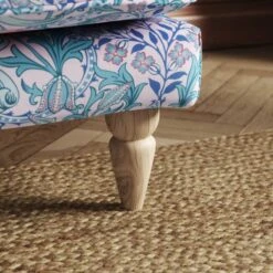 Jolene William Morris Woodland Weeds Print Velvet 3 Seater Sofa 30 Jolene William Morris Woodland Weeds Print Velvet 3 Seater Sofa -Home Luxe Studio 30917911 alt04