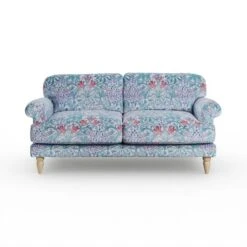 Jolene William Morris Woodland Weeds Print Velvet 3 Seater Sofa 32 Jolene William Morris Woodland Weeds Print Velvet 3 Seater Sofa -Home Luxe Studio 30917911 alt06