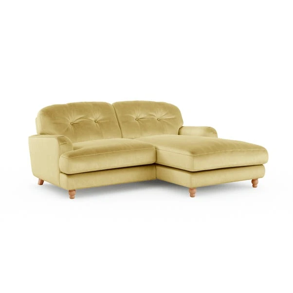 Martha Vintage Velvet Corner Chaise 9 Martha Vintage Velvet Corner Chaise - Image 7