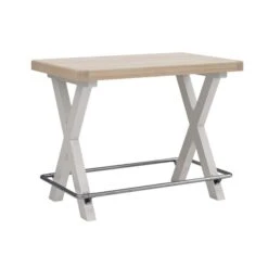 Salcombe 4 Seater Bar Table, Oak 9 Salcombe 4 Seater Bar Table, Oak -Home Luxe Studio 30918925 alt01