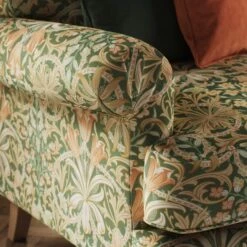 Jolene William Morris Woodland Weeds Print Velvet 3 Seater Sofa 21 Jolene William Morris Woodland Weeds Print Velvet 3 Seater Sofa -Home Luxe Studio 30919091 alt03