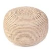 Kaikoo Jute Stripe Bean Bag Pouffe 2 Kaikoo Jute Stripe Bean Bag Pouffe -Home Luxe Studio 30919955