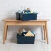 Wham Casa Navy 2 Section Caddy 1 Wham Casa Navy 2 Section Caddy -Home Luxe Studio 30920568