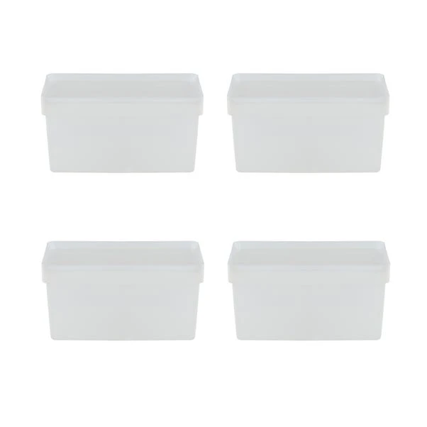 Wham Set Of 4 Studio Clear Boxes With Lids 12 Wham Set Of 4 Studio Clear Boxes With Lids - Image 10