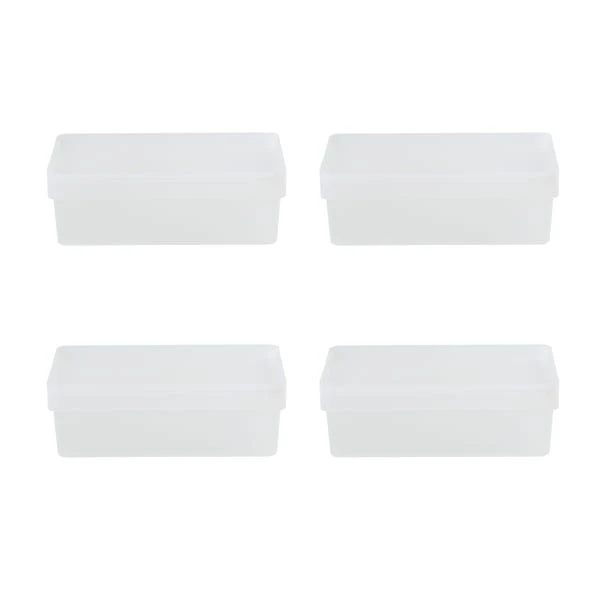 Wham Set Of 4 Studio Clear Boxes With Lids 6 Wham Set Of 4 Studio Clear Boxes With Lids - Image 4