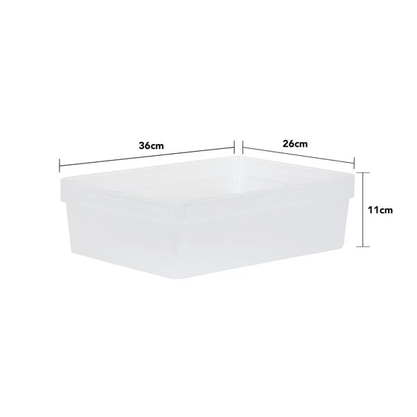 Wham Set Of 4 Studio Clear Boxes With Lids 8 Wham Set Of 4 Studio Clear Boxes With Lids - Image 6