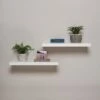 Set Of 2 Floating Shelves, 60cm 1 Set Of 2 Floating Shelves, 60cm -Home Luxe Studio 30920863