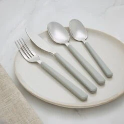 Arlo 16 Piece Sage Cutlery Set