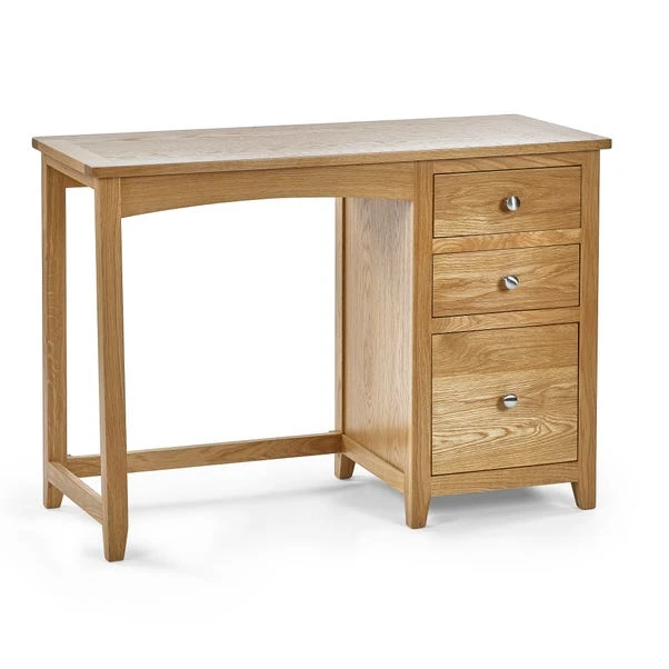 Jenkins Single Dressing Table And Stool, Oak 6 Jenkins Single Dressing Table And Stool, Oak - Image 4