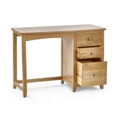 Jenkins Single Dressing Table And Stool, Oak 14 Jenkins Single Dressing Table And Stool, Oak -Home Luxe Studio 30921072 alt04