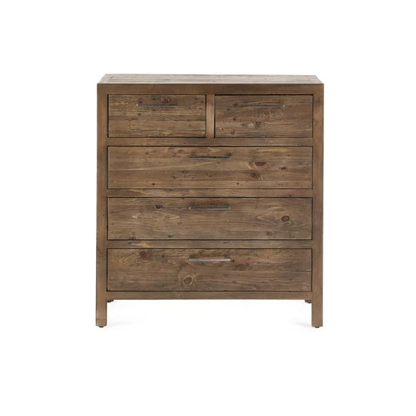 Homer 5 Drawer Chest, Pine 6 Homer 5 Drawer Chest, Pine - Image 4