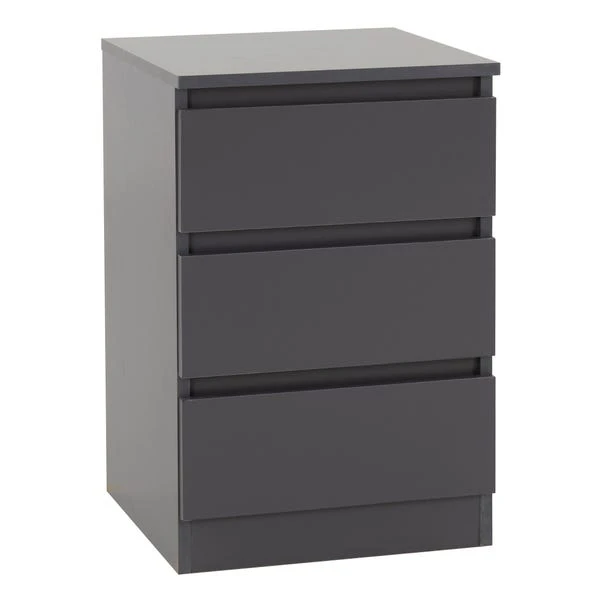 Walker 3 Drawer Bedside Table 20 Walker 3 Drawer Bedside Table - Image 18