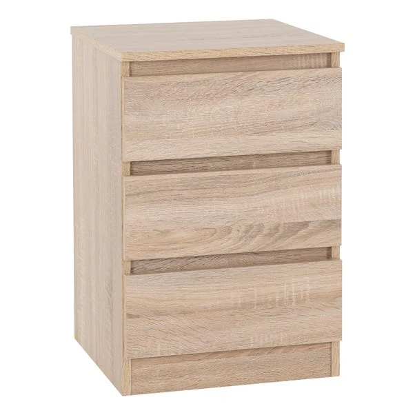 Walker 3 Drawer Bedside Table 15 Walker 3 Drawer Bedside Table - Image 13