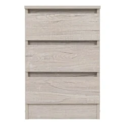 Walker 3 Drawer Bedside Table 24 Walker 3 Drawer Bedside Table -Home Luxe Studio 30921250 alt02